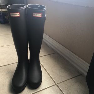 Hunter boots, worn only a few times